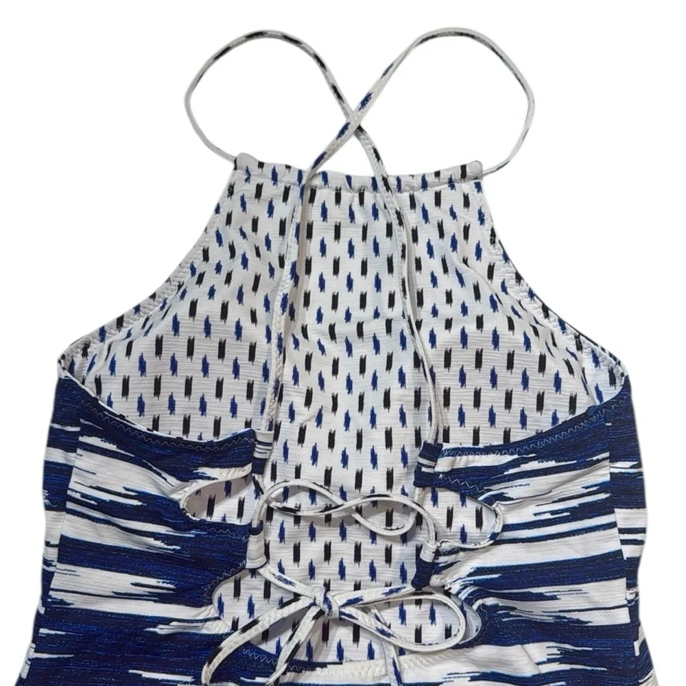 NWOT Tommy Bahama Canyon Sky High Neck Reversible Tankini